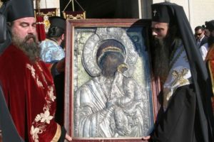 чудотворна икона, Бачковския манастир