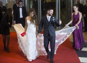 (SP)ARGENTINA-ROSARIO-SOCCER-MESSI-WEDDING