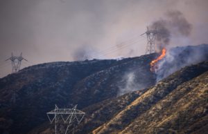 Blue Cut Fire burns near Los Angeles, California