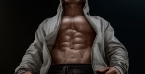 мъж abs-hoodie