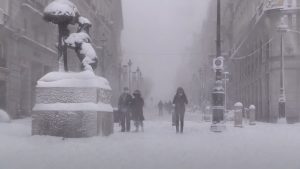 spain snow